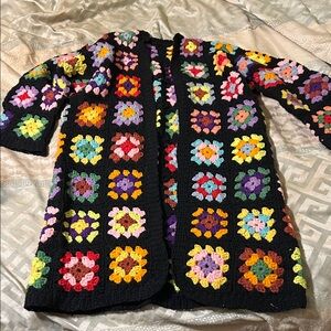 Granny square Crochet Cardigan